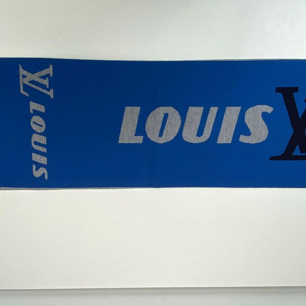 New Authentic Louis Vuitton 100% Wool LV Forward Scarf M73418 - Picture 3 of 12